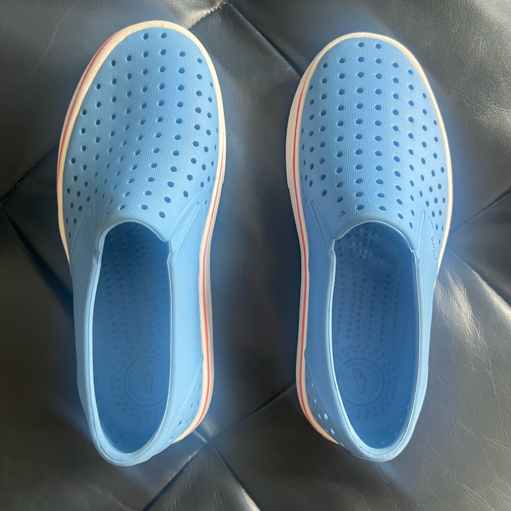 Almost new Native shoes miles Blue Slip-On Shoes J3